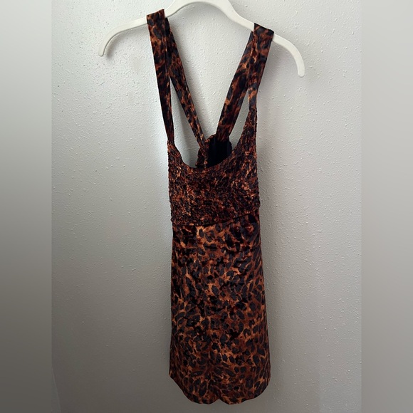 New Free People Virgo Moon Dress Size Medium  in Night Combo - Picture 4 of 10